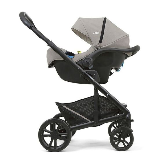Carucior pentru copii multifunctional 3 in 1 Joie Chrome/ i-Gemm, Culoare: Gri deschis - poza 4 - ExclusivMAG.ro