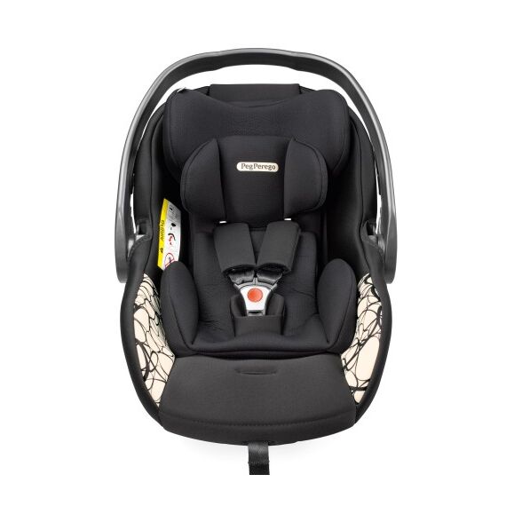 Carucior 3 in 1 Peg Perego Book, SLK, 0 - 22 kg, Graphic Gold, Negru / Bej, Culoare: Negru - poza 8 - ExclusivMAG.ro