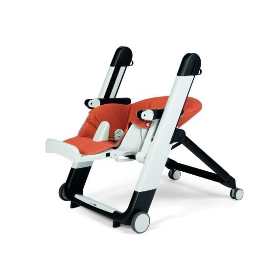 Scaun de masa 2 in 1 Peg Perego Siesta Follow Me, Wonder Orange - poza 5 - ExclusivMAG.ro