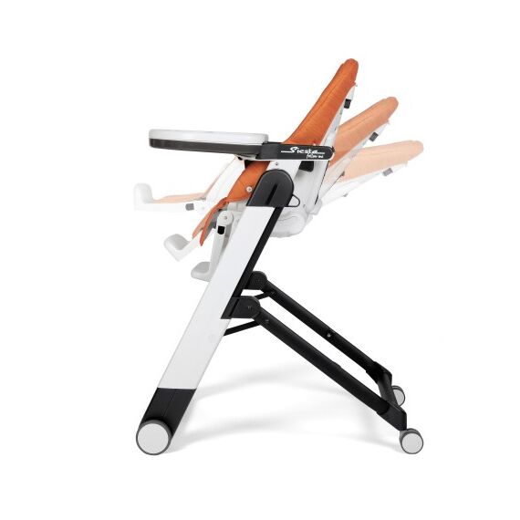 Scaun de masa 2 in 1 Peg Perego Siesta Follow Me, Wonder Orange - poza 6 - ExclusivMAG.ro