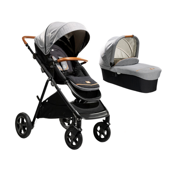 Carucior pentru copii 3 in 1 Joie Aeria Signature Carbon / i-Gemm Shale, Culoare: Gri - poza 2 - ExclusivMAG.ro
