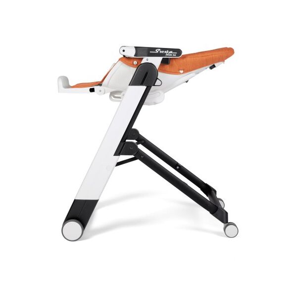 Scaun de masa 2 in 1 Peg Perego Siesta Follow Me, Wonder Orange - poza 4 - ExclusivMAG.ro