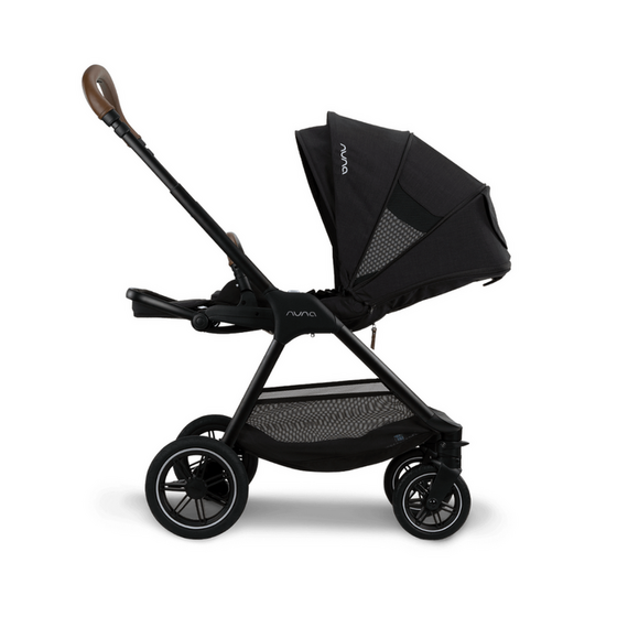 Carucior compact TRIV Next Caviar Nuna, Culoare: Negru - poza 3 - ExclusivMAG.ro