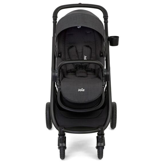 Carucior pentru copii multifunctional 3 in 1 Joie Versatrax Pavement/Shale, Culoare: Negru - poza 4 - ExclusivMAG.ro