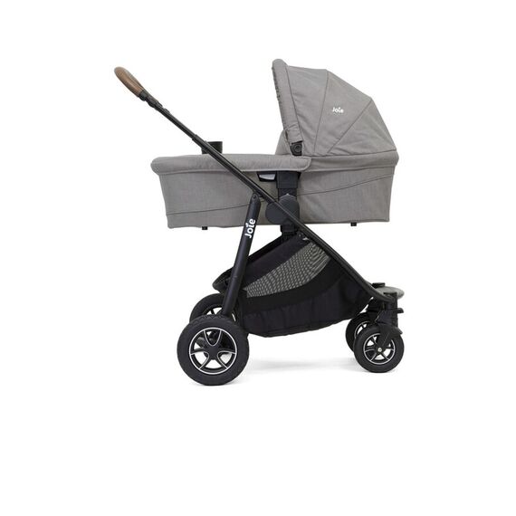 Carucior pentru copii multifunctional 3 in 1 Joie Versatrax Gray/i-Snug Lagoon, Culoare: Gri deschis - poza 3 - ExclusivMAG.ro