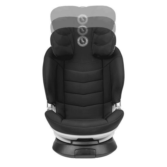 Scaun auto Niki Next Onyx, 15-36 kg Storchenmühle, Culoare: Negru, Grupa: 15-36kg (4 ani - 12 ani) - poza 6 - ExclusivMAG.ro