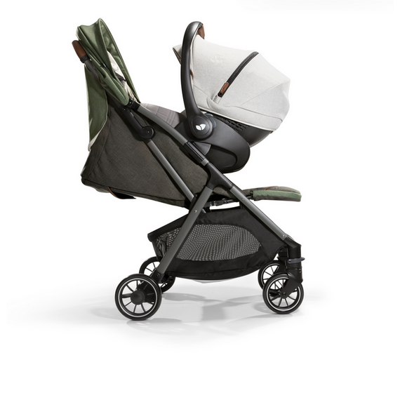 Carucior ultracompact Joie Parcel, nastere - 22 kg, Signature Pine, Culoare: Verde - poza 4 - ExclusivMAG.ro