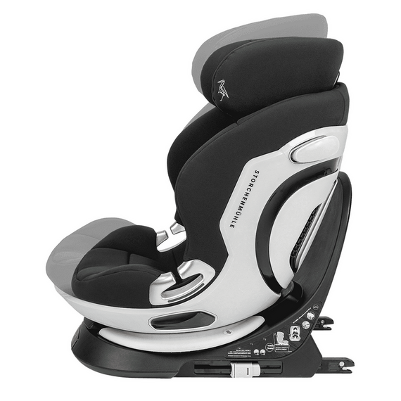 Scaun auto Niki Next Onyx, 15-36 kg Storchenmühle, Culoare: Negru, Grupa: 15-36kg (4 ani - 12 ani) - poza 5 - ExclusivMAG.ro