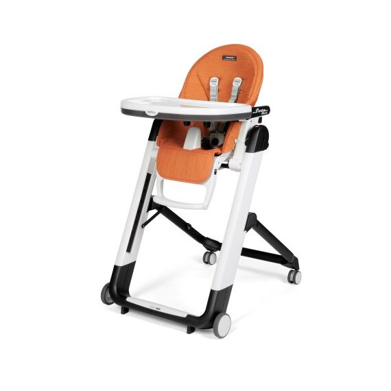 Scaun de masa 2 in 1 Peg Perego Siesta Follow Me, Wonder Orange  - ExclusivMAG.ro