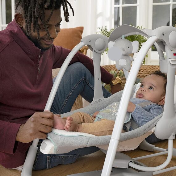 Leagan portabil ConvertMe Swing 2 Seat Battery-Swell Ingenuity - poza 5 - ExclusivMAG.ro