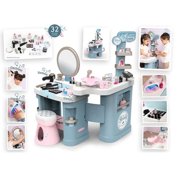 Salon de infrumusetare Smoby My Beauty Center cu accesorii - poza 5 - ExclusivMAG.ro