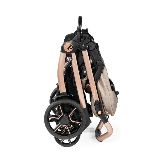 Carucior 3 in 1 Peg Perego Book, SLK, 0 - 22 kg, Mon Amour, Bej / Roz, Culoare: Crem - poza 11 - ExclusivMAG.ro
