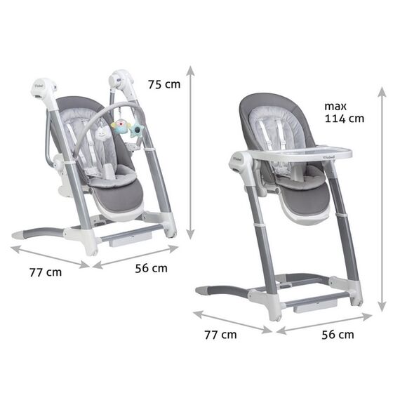 Scaun de masa tip balansoar Kidwell Maverick - poza 8 - ExclusivMAG.ro