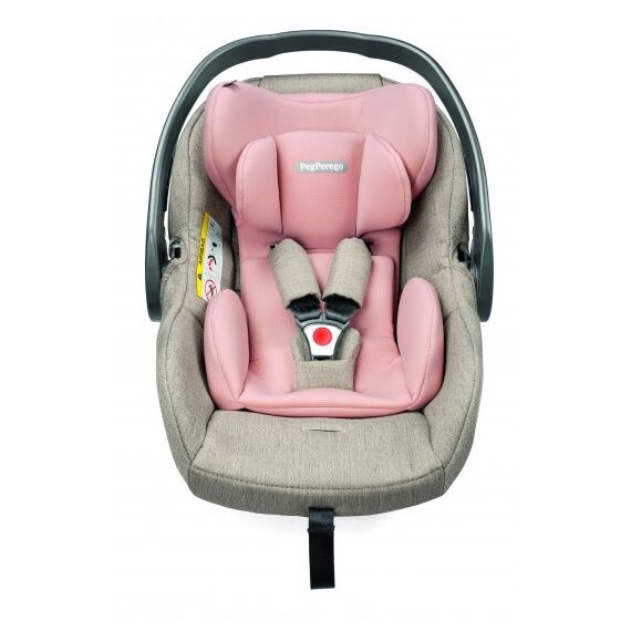 Carucior 3 in 1 Peg Perego Book, SLK, 0 - 22 kg, Mon Amour, Bej / Roz, Culoare: Crem - poza 8 - ExclusivMAG.ro