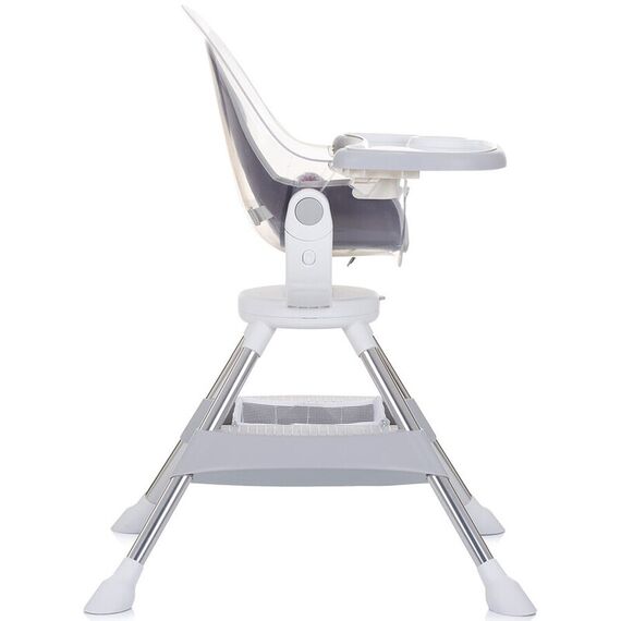 Scaun de masa cu sezut rotativ Chipolino Vision glacier, Culoare: Gri - poza 6 - ExclusivMAG.ro