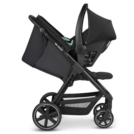 Carucior sport Avus Ink Abc Design, Culoare: Negru, Model: sport - poza 3 - ExclusivMAG.ro