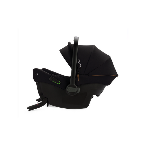 Scoica auto cu ISOFIX integrat Nuna PIPA urbn Caviar, nastere - 75 cm, testata inclusiv la impact lateral, conform ECE R129, Culoare: Negru, Grupa: 0-13kg (0 luni - 12 luni) - poza 2 - ExclusivMAG.ro