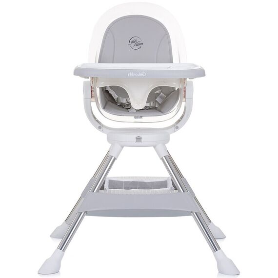 Scaun de masa cu sezut rotativ Chipolino Vision glacier, Culoare: Gri - poza 3 - ExclusivMAG.ro