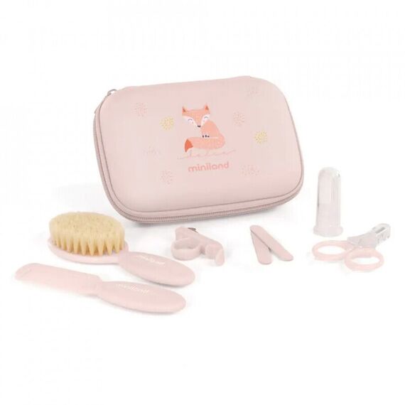 Set Igiena Copii Baby Kit Candy Miniland, Culoare: Roz  - ExclusivMAG.ro