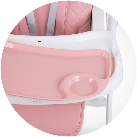 Scaun de masa Chipolino Eat Up rose water, Culoare: Roz - poza 7 - ExclusivMAG.ro