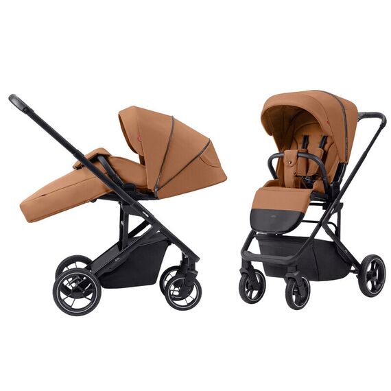 Carucior troller reversibil (max. 22 Kg) Carrello ALFA 2 in 1 Sunset Orange, Culoare: Maro, Model: 2 in 1  - ExclusivMAG.ro