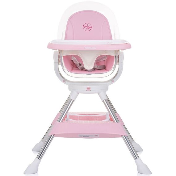 Scaun de masa cu sezut rotativ Chipolino Vision rose water, Culoare: Roz - poza 3 - ExclusivMAG.ro
