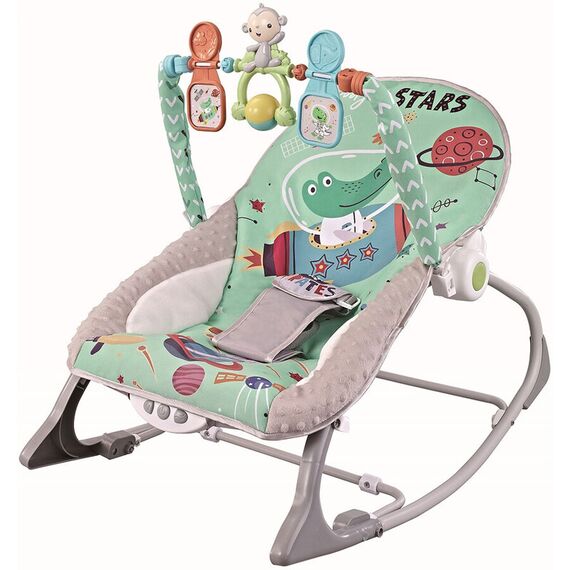 Scaunel balansoar Chipolino Baby Spa green, Culoare: Verde - poza 2 - ExclusivMAG.ro