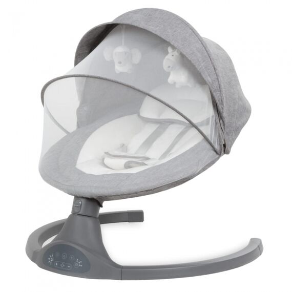 Leagan electric 2 in 1 Kidwell Luxi - Melange, Culoare: Gri - poza 2 - ExclusivMAG.ro
