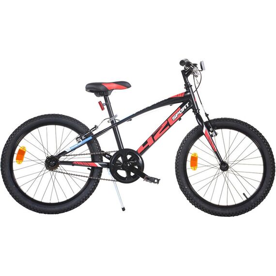 Bicicleta copii Dino Bikes 20' MTB baieti Sport negru, Culoare: Rosu/Negru, Dimensiuni: 20 inch  - ExclusivMAG.ro