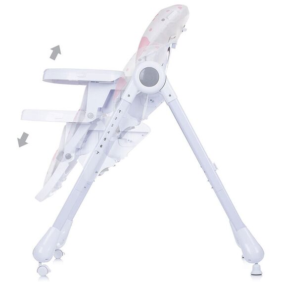 Scaun de masa Chipolino Yeti rose water, Culoare: Roz - poza 5 - ExclusivMAG.ro