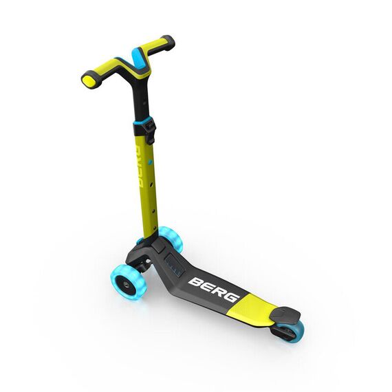 Trotineta BERG Nexo Lime Pliabila cu Lumini, Culoare: Verde - poza 2 - ExclusivMAG.ro