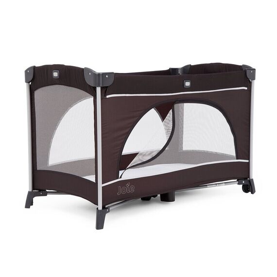 Patut pliant cu 2 niveluri Joie Allura Lite 120 cm, Black Ink  - ExclusivMAG.ro