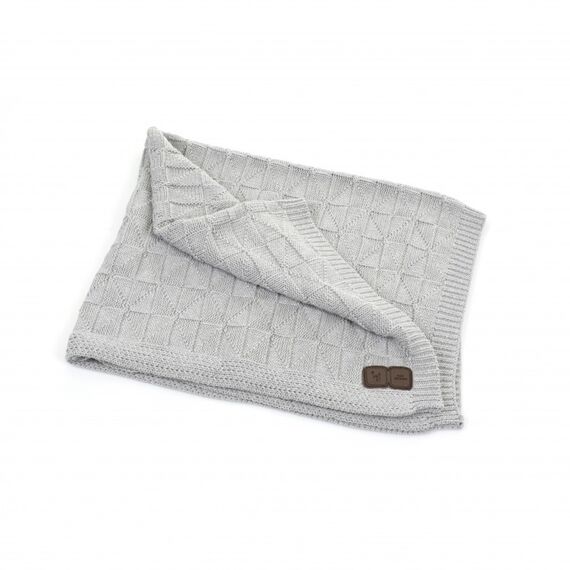 Paturica tricotata Grey ABC Design, Culoare: Gri  - ExclusivMAG.ro