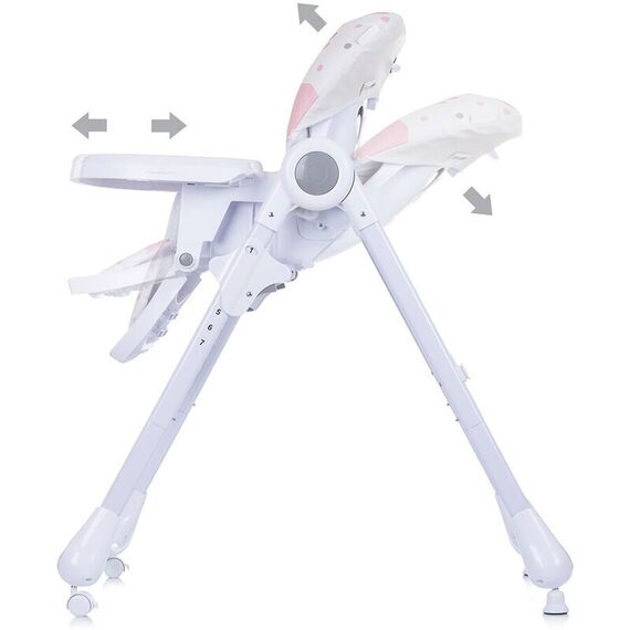 Scaun de masa Chipolino Yeti rose water, Culoare: Roz - poza 6 - ExclusivMAG.ro