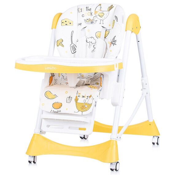 Scaun de masa Chipolino Bambino mango, Culoare: Galben - poza 3 - ExclusivMAG.ro