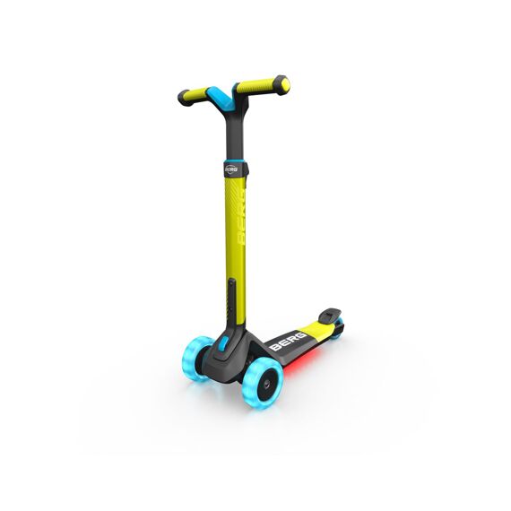 Trotineta BERG Nexo Lime Pliabila cu Lumini LED, Culoare: Verde  - ExclusivMAG.ro