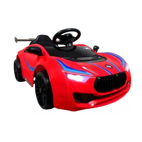 Masinuta electrica cu telecomanda Cabrio B5 QD711 R-Sport - Rosu, Culoare: Rosu, Capacitate acumulator: 6V  - ExclusivMAG.ro