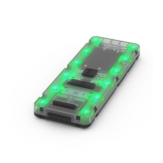Trotineta BERG Nexo Mint Pliabila cu Lumini LED, Culoare: Turcoaz - poza 5 - ExclusivMAG.ro