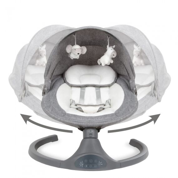 Leagan electric 2 in 1 Kidwell Luxi - Melange, Culoare: Gri - poza 4 - ExclusivMAG.ro