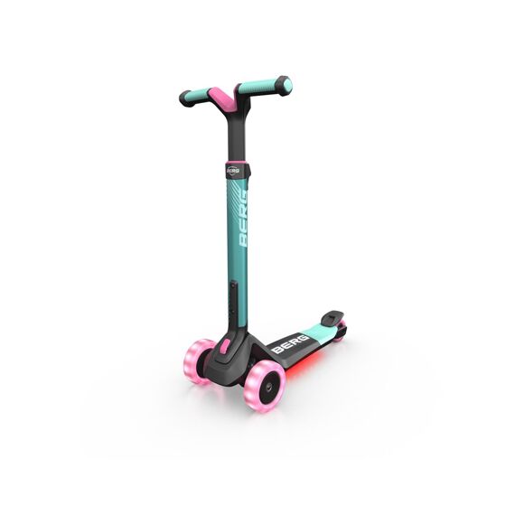 Trotineta BERG Nexo Mint Pliabila cu Lumini LED, Culoare: Turcoaz  - ExclusivMAG.ro
