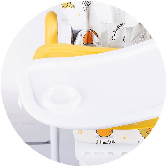 Scaun de masa Chipolino Bambino mango, Culoare: Galben - poza 8 - ExclusivMAG.ro