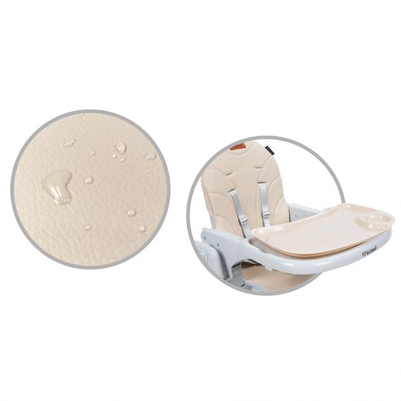 Scaun de masa multifunctional Kidwell BENO Beige, Culoare: Crem - poza 8 - ExclusivMAG.ro