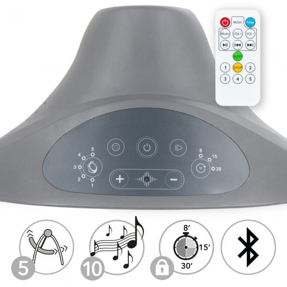 Leagan electric 2 in 1 Kidwell Luxi - Melange, Culoare: Gri - poza 6 - ExclusivMAG.ro