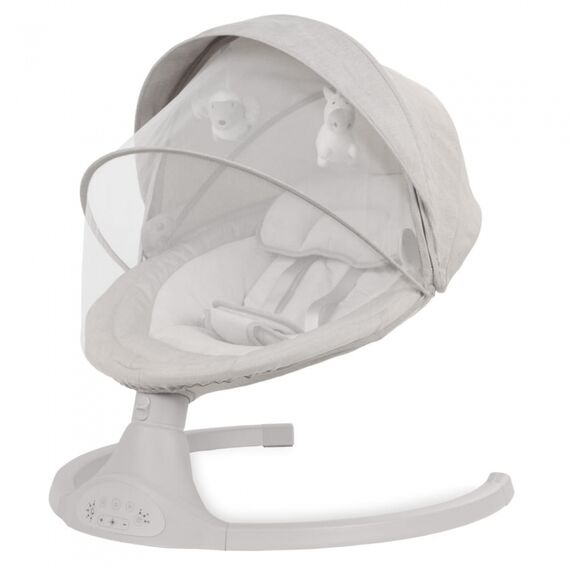Leagan electric 2 in 1 Kidwell Luxi - Light Melange, Culoare: Gri deschis - poza 3 - ExclusivMAG.ro