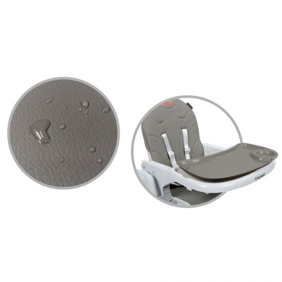 Scaun de masa multifunctional Kidwell BENO Gray, Culoare: Gri - poza 8 - ExclusivMAG.ro