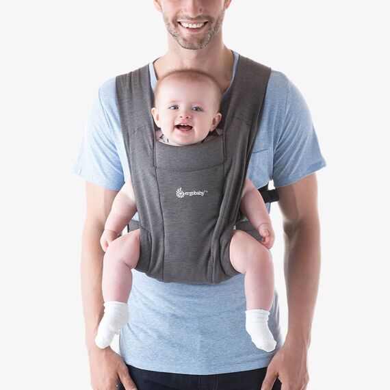 Marsupiu Embrace Heather Grey Ergobaby, Culoare: Gri - poza 3 - ExclusivMAG.ro