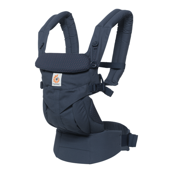 Marsupiu Omni 360 Navy Mini Dots Ergobaby - poza 4 - ExclusivMAG.ro