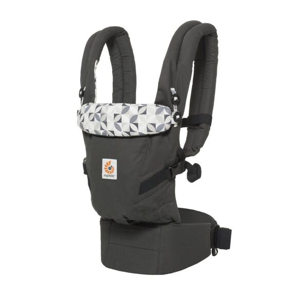 Marsupiu Adapt Graphic Grey 0 luni+ Ergobaby - poza 2 - ExclusivMAG.ro