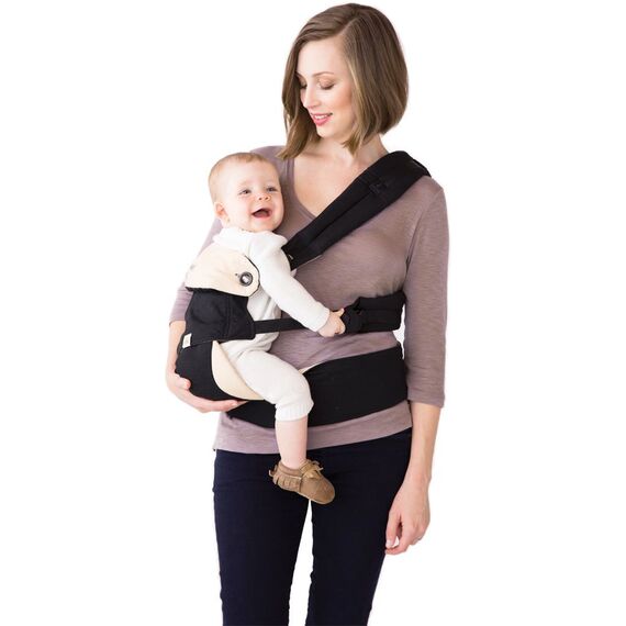 Marsupiu Ergobaby 4 Pozitii 360 Black & Camel Ergobaby - poza 4 - ExclusivMAG.ro