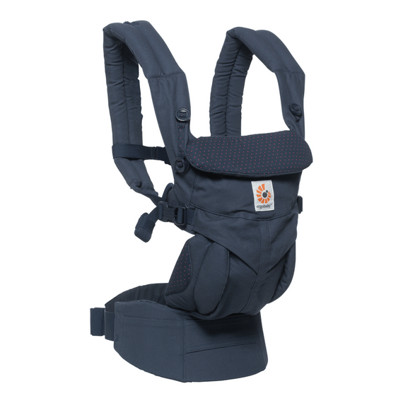 Marsupiu Omni 360 Navy Mini Dots Ergobaby - poza 3 - ExclusivMAG.ro